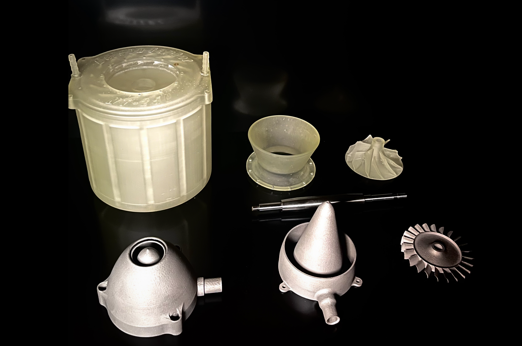 Propulsion components layout